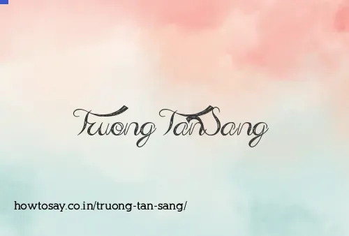 Truong Tan Sang