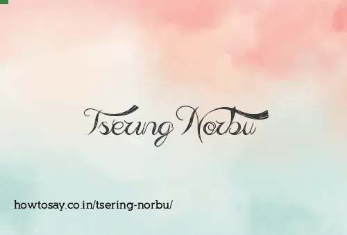 Tsering Norbu