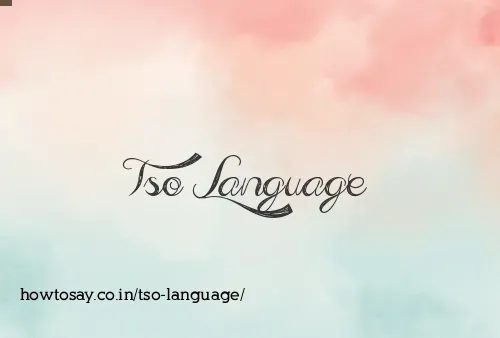 Tso Language
