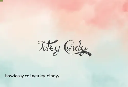 Tuley Cindy