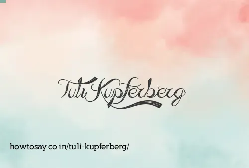 Tuli Kupferberg