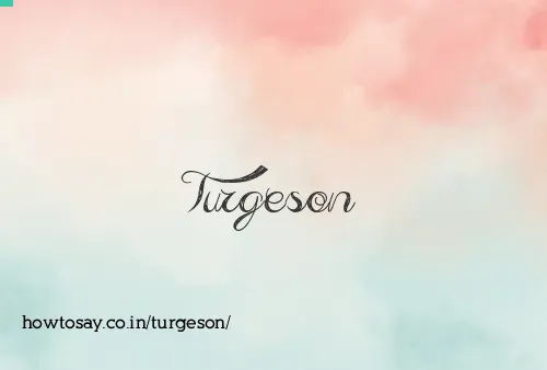 Turgeson
