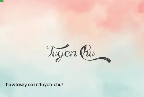 Tuyen Chu