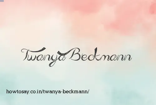 Twanya Beckmann