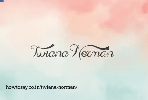 Twiana Norman