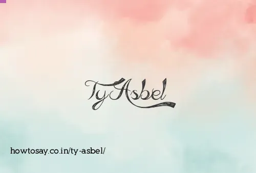Ty Asbel