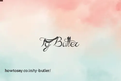 Ty Butler