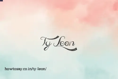 Ty Leon