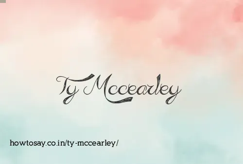 Ty Mccearley