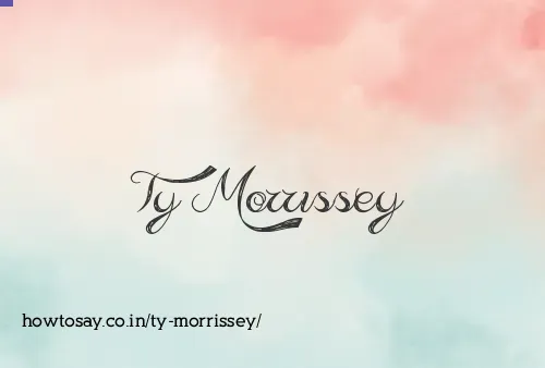 Ty Morrissey