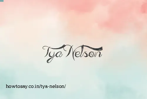 Tya Nelson