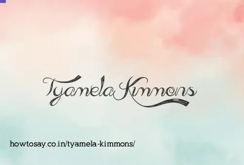 Tyamela Kimmons