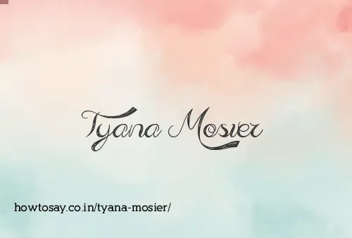Tyana Mosier