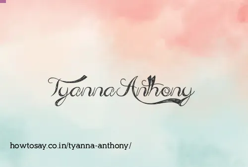 Tyanna Anthony