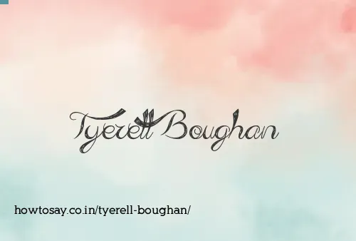 Tyerell Boughan