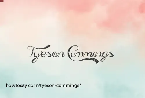 Tyeson Cummings