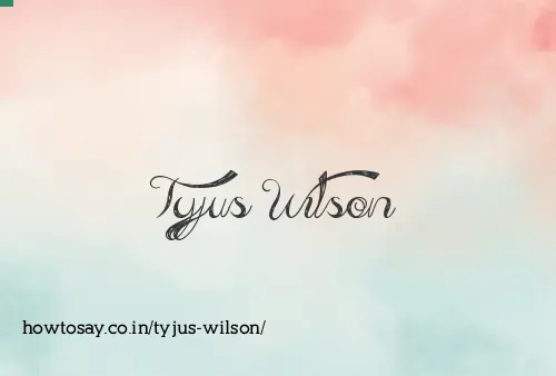Tyjus Wilson