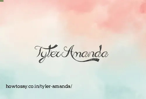 Tyler Amanda