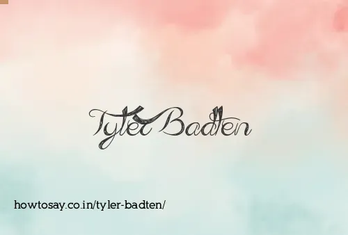 Tyler Badten