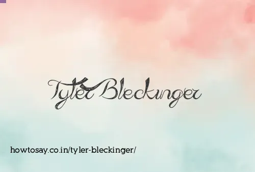 Tyler Bleckinger
