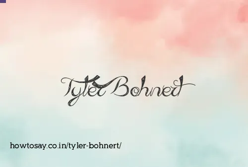 Tyler Bohnert