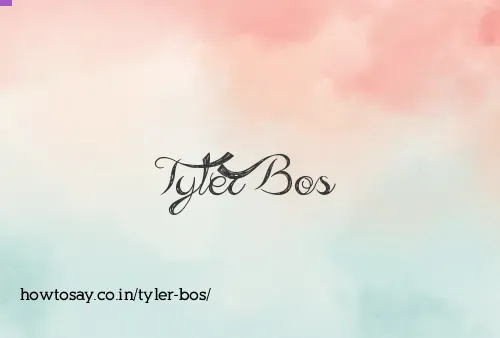Tyler Bos