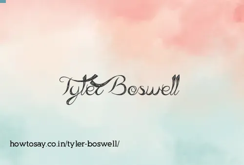 Tyler Boswell
