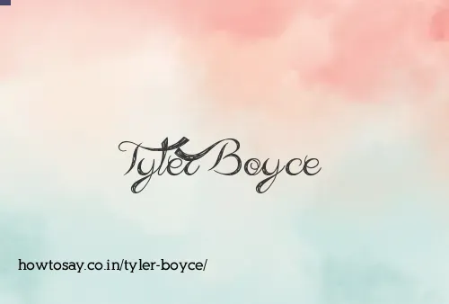 Tyler Boyce