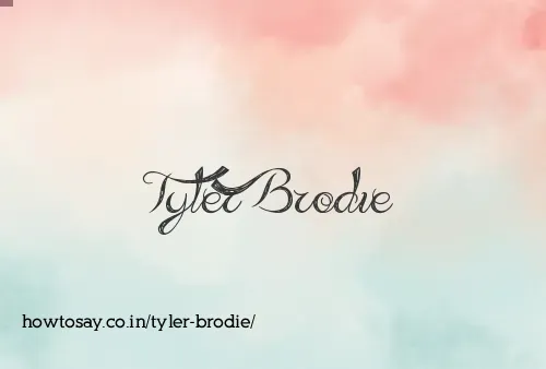 Tyler Brodie
