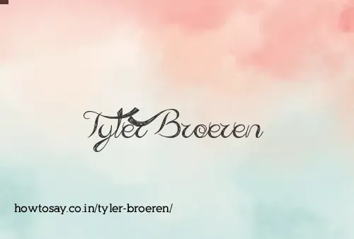 Tyler Broeren