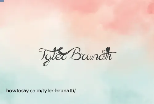 Tyler Brunatti