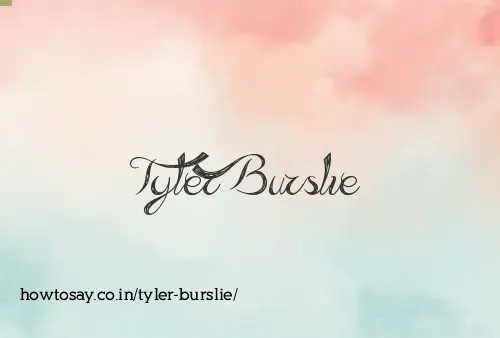 Tyler Burslie
