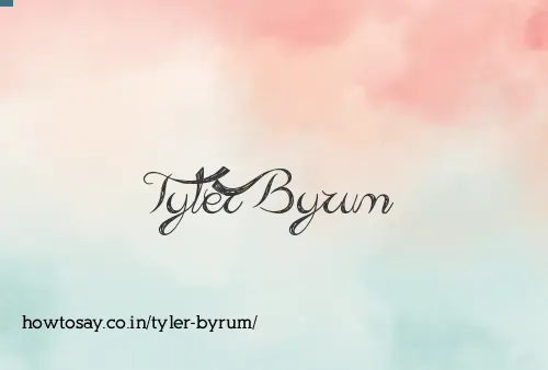 Tyler Byrum