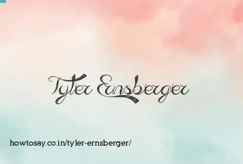 Tyler Ernsberger