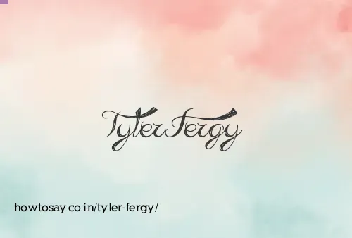Tyler Fergy