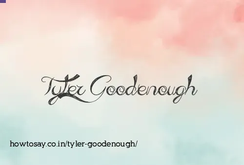 Tyler Goodenough