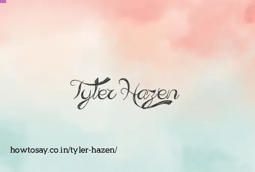 Tyler Hazen