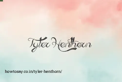 Tyler Henthorn