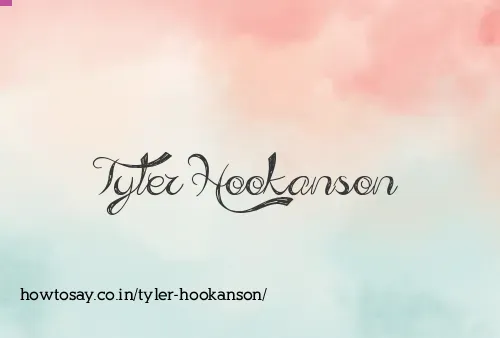 Tyler Hookanson