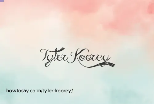 Tyler Koorey