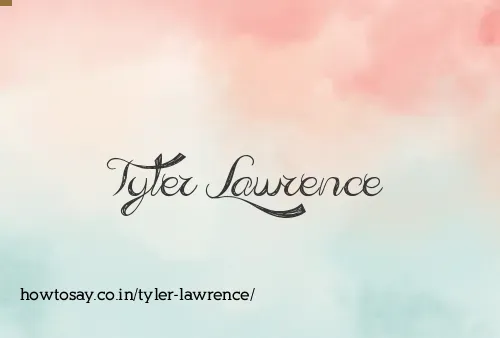 Tyler Lawrence