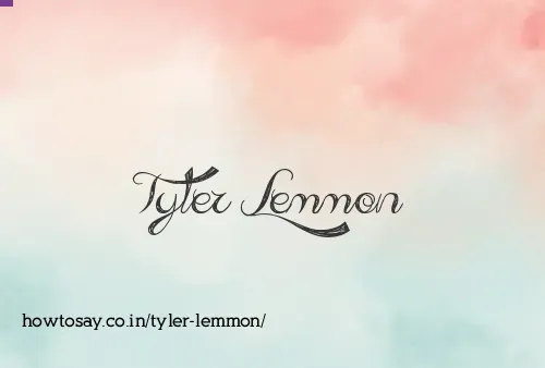 Tyler Lemmon