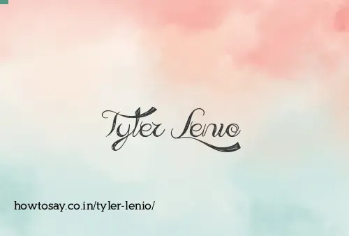 Tyler Lenio