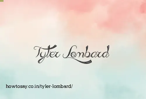 Tyler Lombard