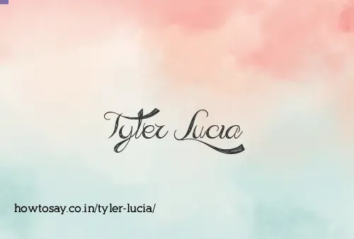 Tyler Lucia