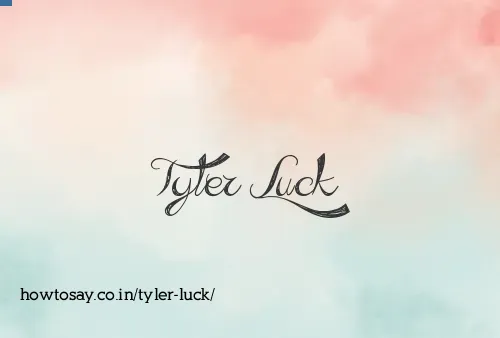 Tyler Luck