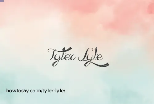Tyler Lyle