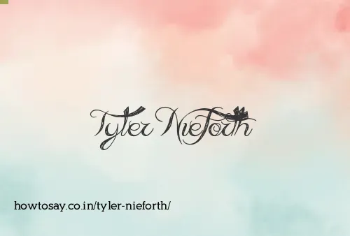 Tyler Nieforth