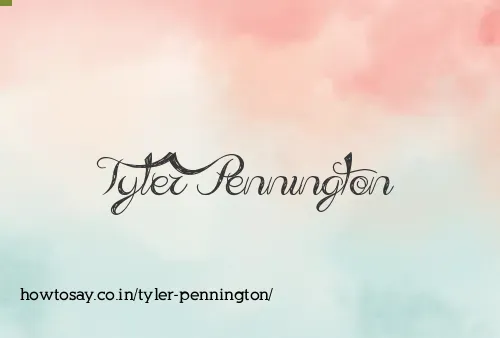 Tyler Pennington