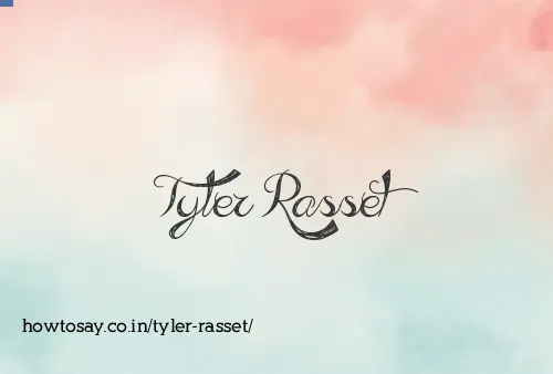 Tyler Rasset